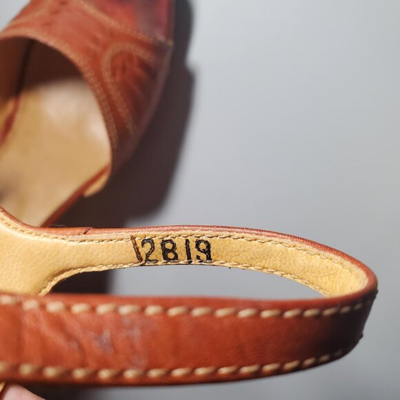 9West Vintage Leather Heels size 8B - Picture 14 of 16